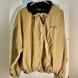 VINTAGE MEN’S GREG NORMAN COLLECTION BROWN JACKET/WINDBREAKER SIZE LARGE